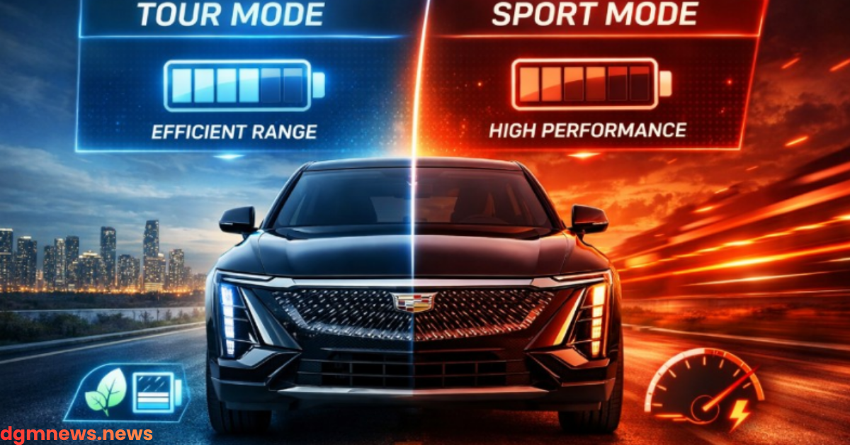 Do the Driving Modes in Cadillac LYRIQ Offer Different Ranges or Battery Usages?