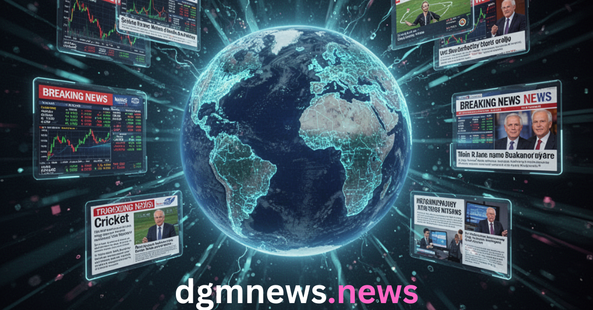 dgmnews.news breaking news platform covering sports, politics, technology and world news