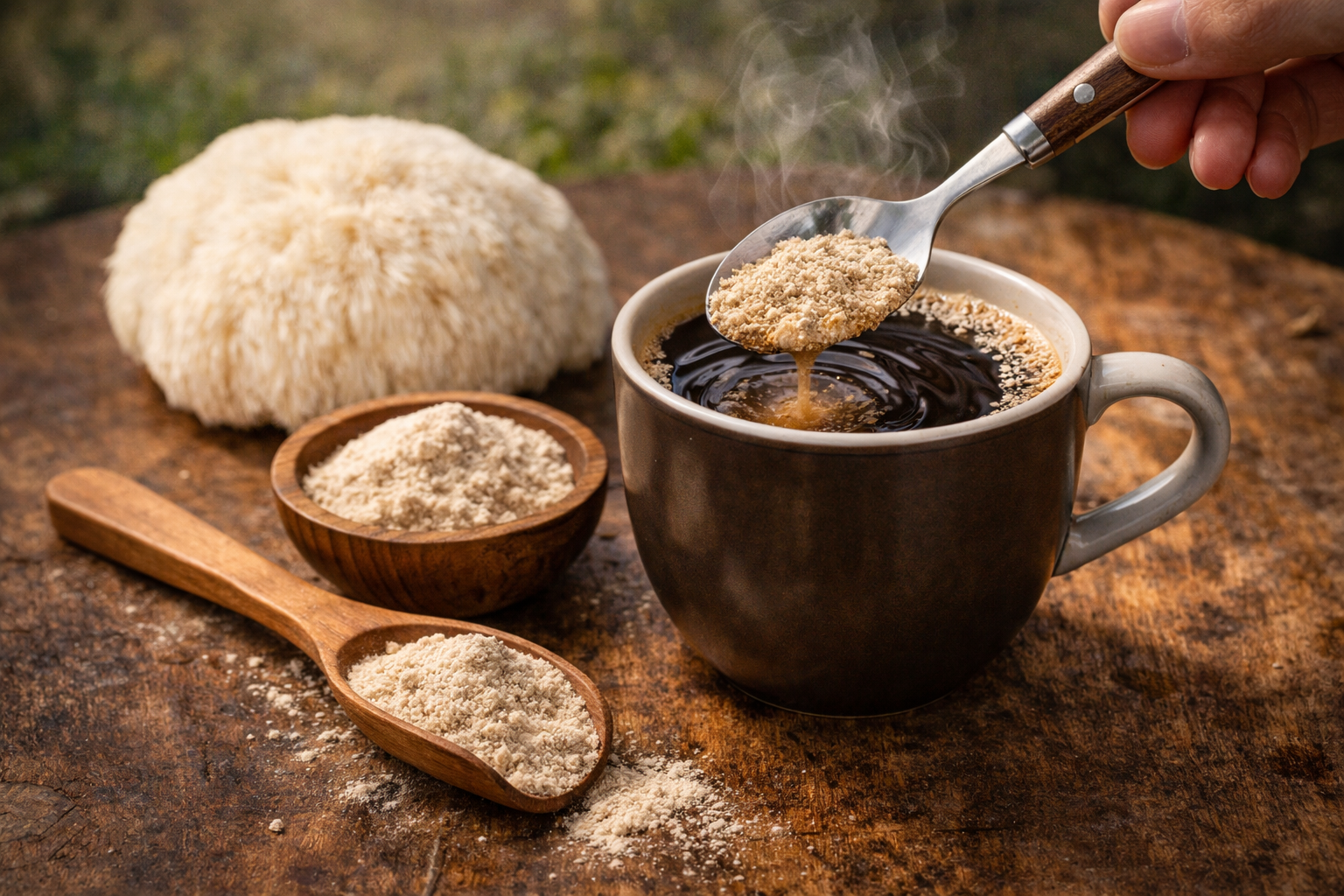 Using Lion’s Mane Mushroom Powder