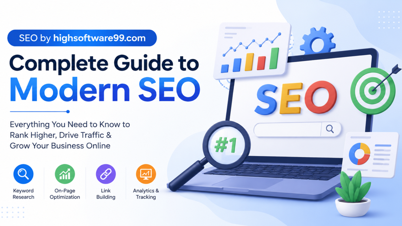 SEO by highsoftware99.com – Complete Guide to Modern SEO