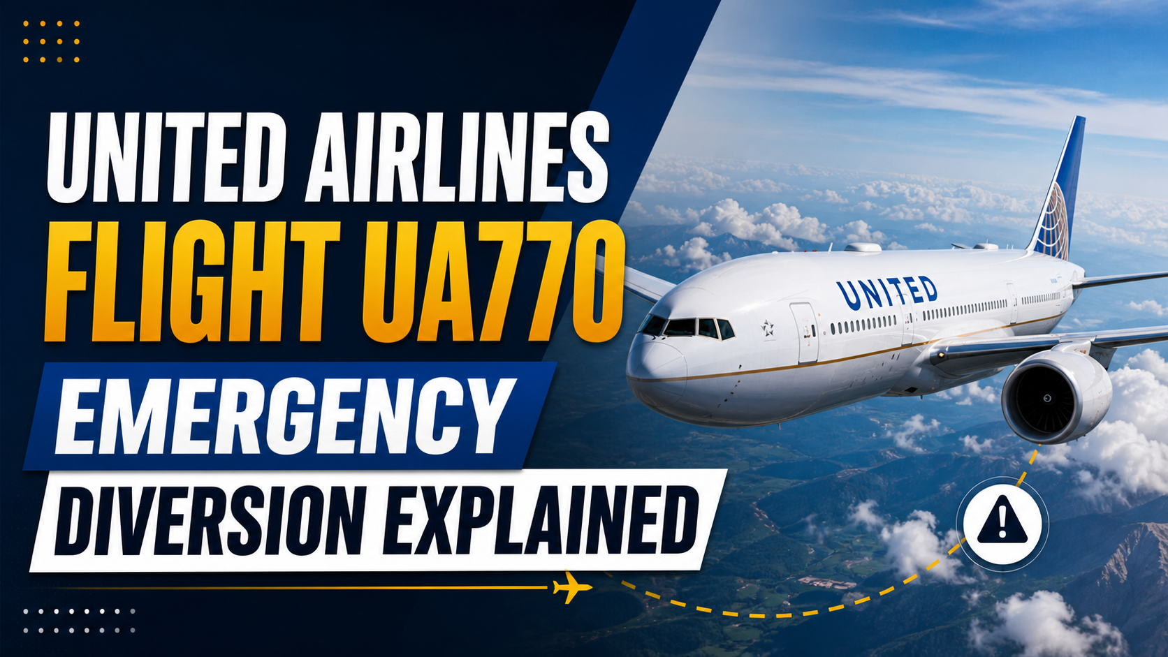 United Airlines Flight UA770